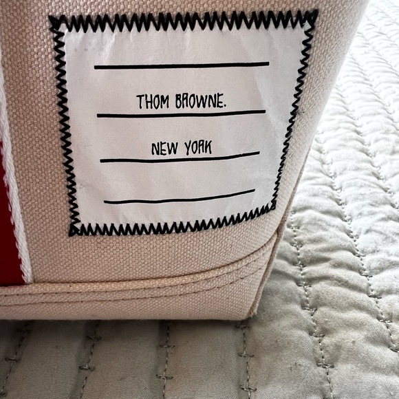 Thom Browne Double Face Canvas Bag - Picture 2 of 10